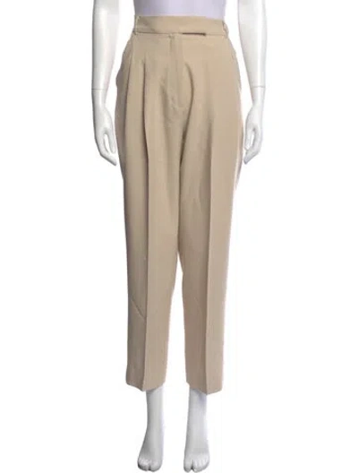 Pre-owned Pixie Market Straight Leg Pants In Neutrals