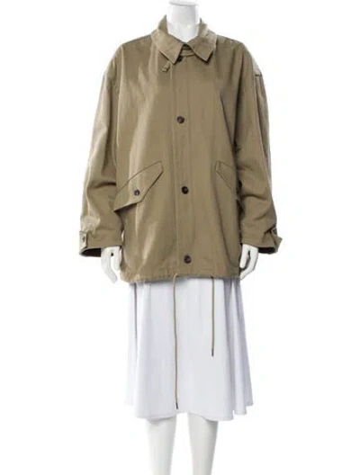 Pre-owned Pixie Market Utility Jacket In Neutral