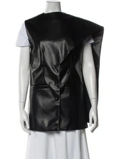 Pre-owned Pixie Market Vest In Black
