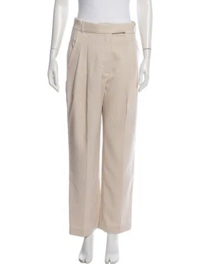 Pre-owned Pixie Market Wide Leg Pants In Neutral