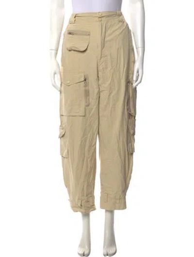 Pre-owned Pixie Market Wide Leg Pants In Neutrals