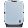 Pixie Mood Collapsible Pebble Carry-on Suitcase In Cyan