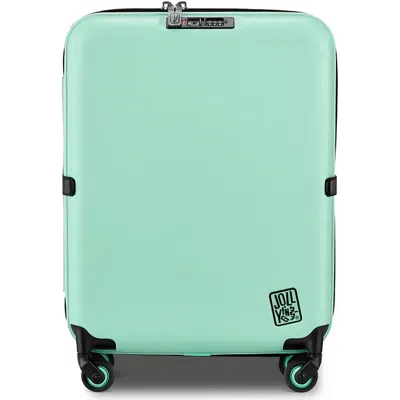 Pixie Mood Collapsible Pebble Carry-on Suitcase In Pale Green