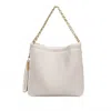 Pixie Mood Women's Isabella Chain Shoulder Bag In Coconut Cream In Multi