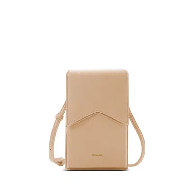 Pixie Mood Women's Karla Phone Crossbody Bag In Sand Pebbled