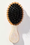 Pixie Woo Mini Bamboo Hair Brush In White