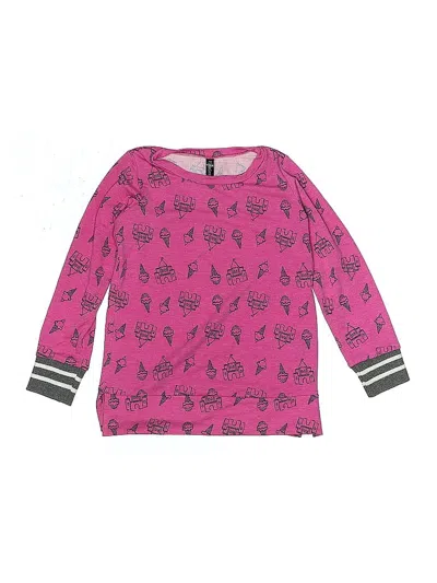 Pre-owned Pixielane Kids' 3/4 Sleeve T-shirt In Pink