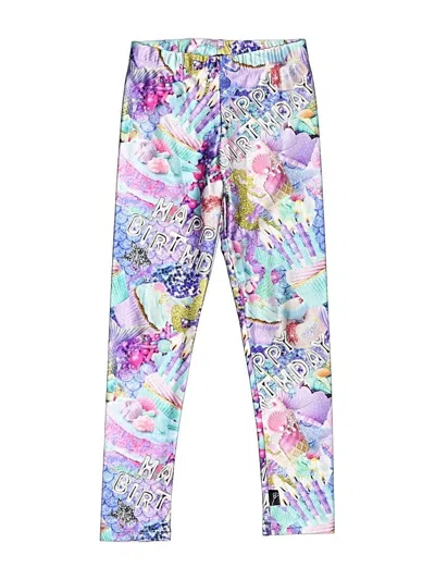 Pre-owned Pixielane Kids' Active Pants In Purple