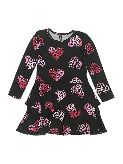Pre-owned Pixielane Kids' Dress In Black