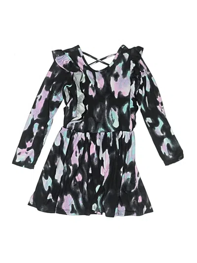 Pre-owned Pixielane Kids' Dress In Black