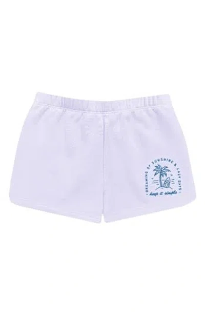 Pixielane Kids' Cloud Soft Dophin Shorts In Burgundy