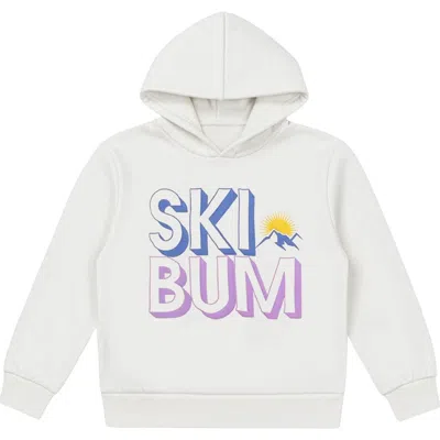 Pixielane Kids' Graphic Hoodie In White