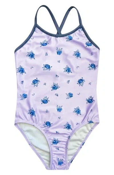 Pixielane Kids' Strappy One-piece Swimsuit In Multi