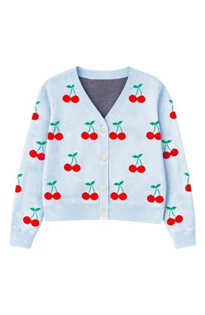 Pixielane Kids' Yummy Cardigan In Blue