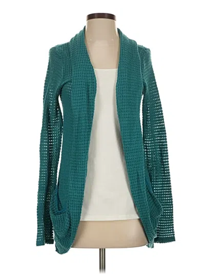 Pre-owned Pixley Cardigan Sweater In Blue