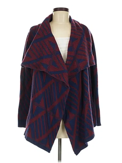 Pre-owned Pixley Cardigan Sweater In Blue