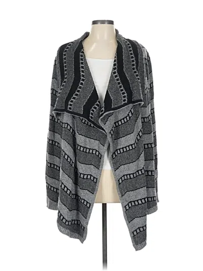 Pre-owned Pixley Cardigan Sweater In Gray