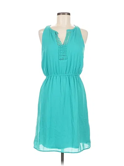 Pre-owned Pixley Casual Dress In Blue