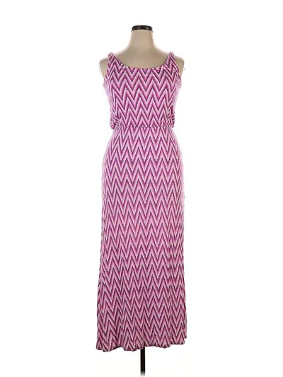Pre-owned Pixley Casual Dress In Purple