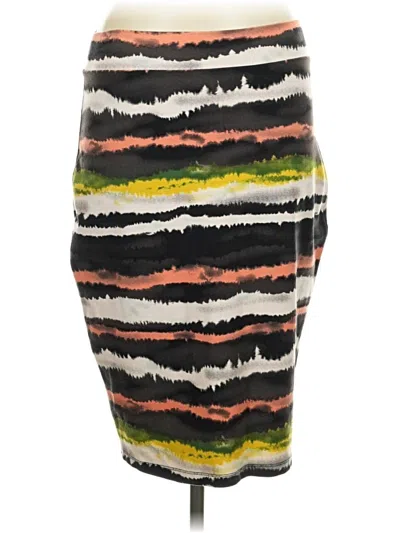 Pre-owned Pixley Casual Skirt In Black