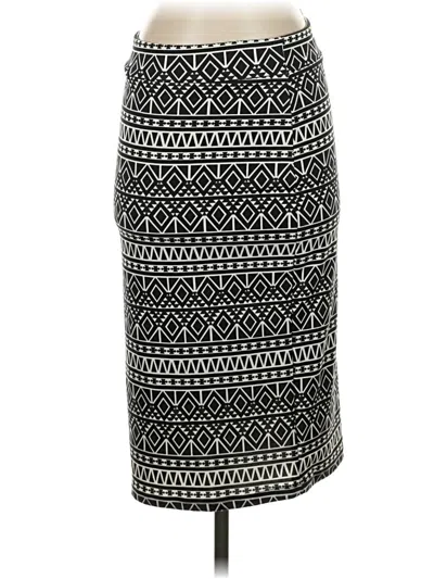 Pre-owned Pixley Formal Skirt In Black