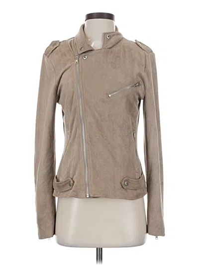 Pre-owned Pixley Jacket In Brown