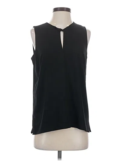 Pre-owned Pixley Sleeveless Blouse In Black