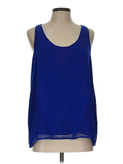 Pre-owned Pixley Sleeveless Blouse In Blue