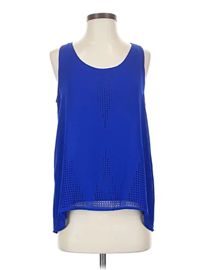 Pre-owned Pixley Sleeveless Blouse In Blue