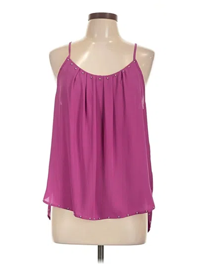 Pre-owned Pixley Sleeveless Blouse In Purple
