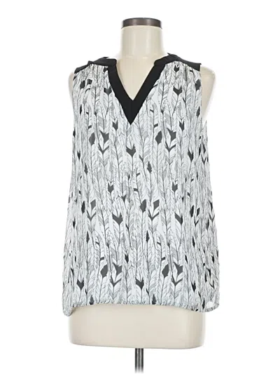 Pre-owned Pixley Sleeveless Blouse In Silver