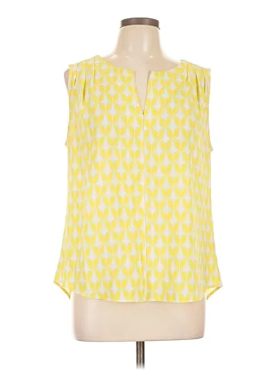 Pre-owned Pixley Sleeveless Blouse In Yellow