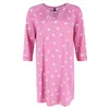 Pj Couture Women's Large Flower Pajama Sleep Shirt In Multi