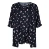 Pj Couture Women's Tank Top And Shorts With Robe Sleep Set In Black