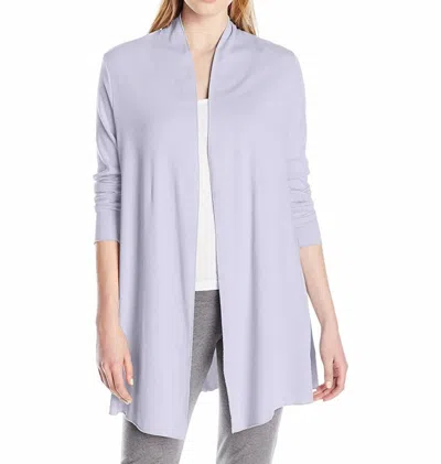 Pre-owned Pj Harlow Amelia Knit Cardigan For Women In Lavender