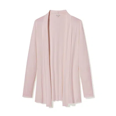 Pj Harlow Amelia Knit Cardigan In Violet In Pink