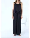 Pj Harlow Cropped Satin Palazzo In Copper In Multi