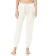 Pj Harlow Jolie Satin Pant With Draw String In Eggnog In Nude
