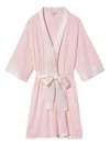 Pj Harlow Dreamwear Satin-trimmed Robe