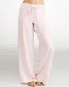 Pj Harlow Jolie Satin Crop Lounge Pants In Multi