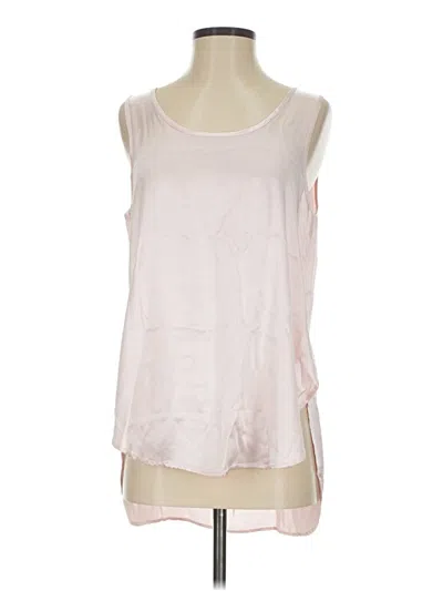 Pre-owned Pj Harlow Sleeveless Blouse In Ivory