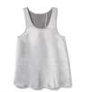 Pj Harlow Women's Cece Open Back Top Camisole In Dark Silver