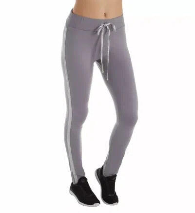 Pj Harlow Women's Tatum French Terry Legging In Dark Silver In Multi