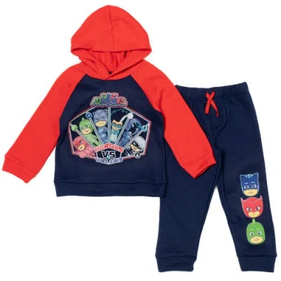 Pj Masks Kids'  Fleece Hoodie & Pants Set In Multi