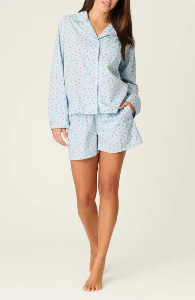 Pj Salvage After Party Short Pajamas In Blue