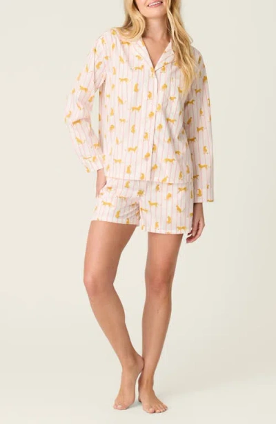 Pj Salvage After Party Short Pajamas In Brown