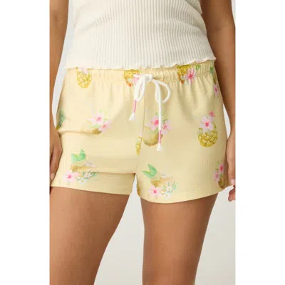 Pj Salvage Aloha Hour Pajama Shorts