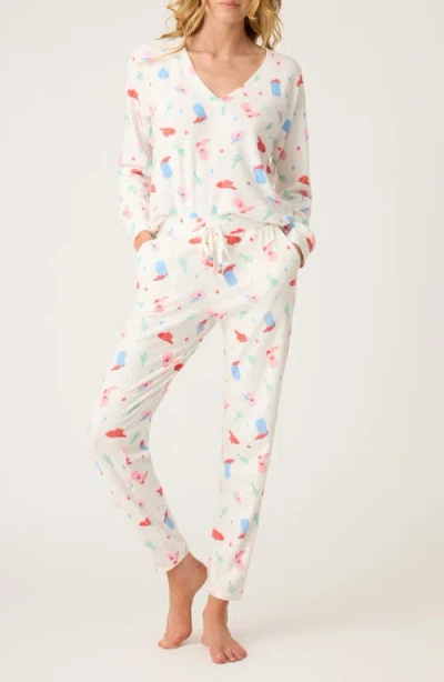 Pj Salvage America Long Sleeve Pajamas