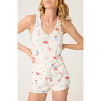Pj Salvage American Honey Thermal Pajama Tank