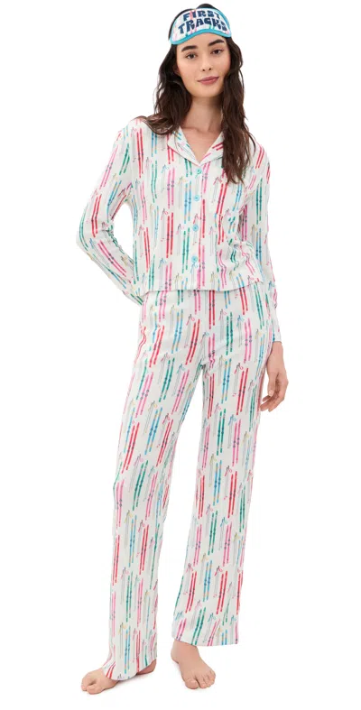 Pj Salvage Apres All Day Pajama Set Ivory